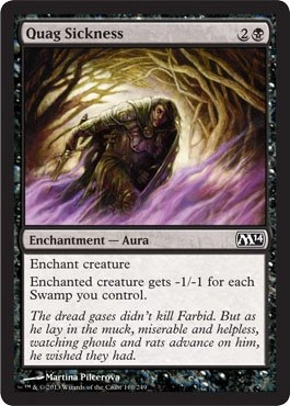 Wizards of the Coast Quag Sickness - M14-110