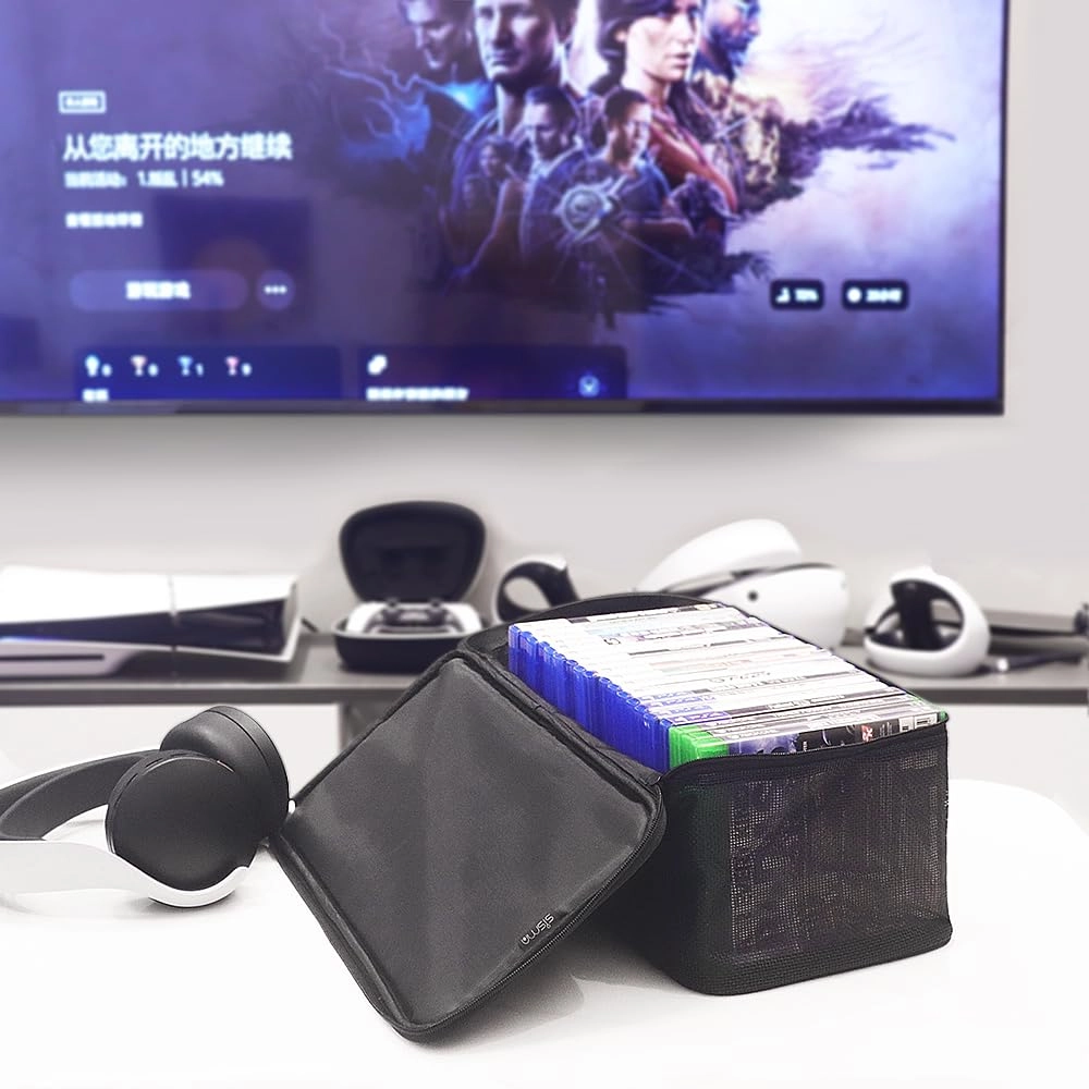 Video Games Storage Case - Xbox PS5 PS4