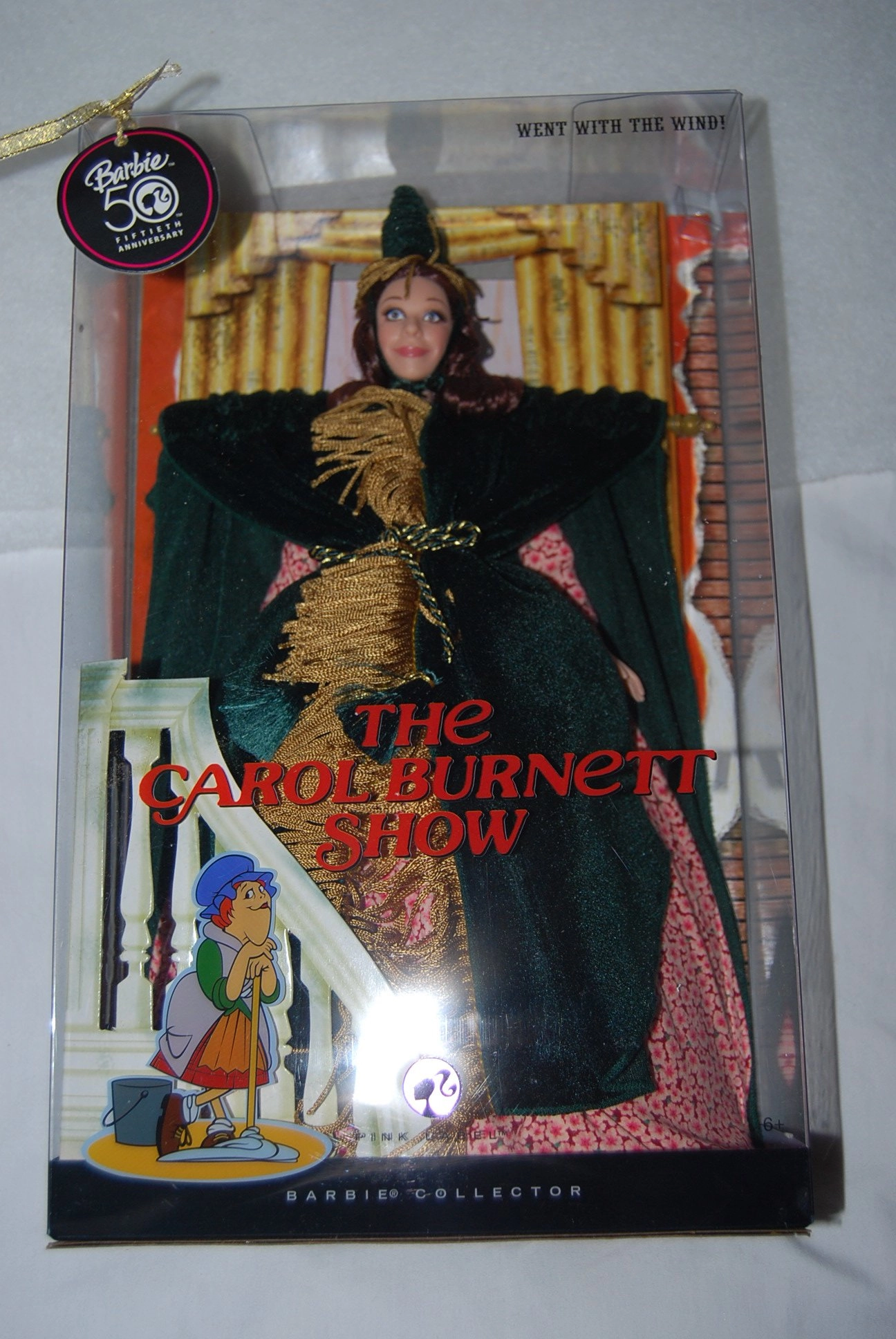 Mattel Carol Burnett Barbie Doll - 12" tall Plastic Ages 15+