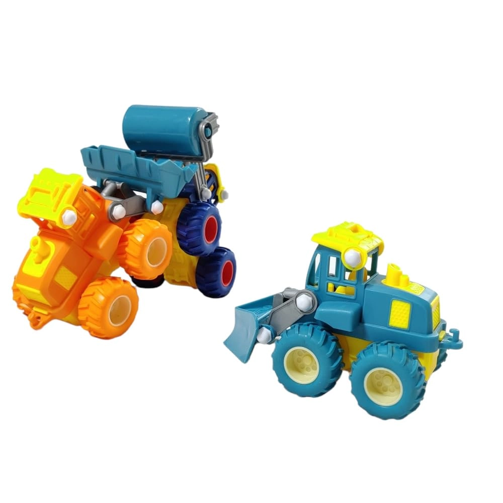 Excavator + Bulldozer + Digger - Industrial