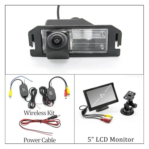 Rear View Camera Fisheye - Night vision Wireless 1280x720