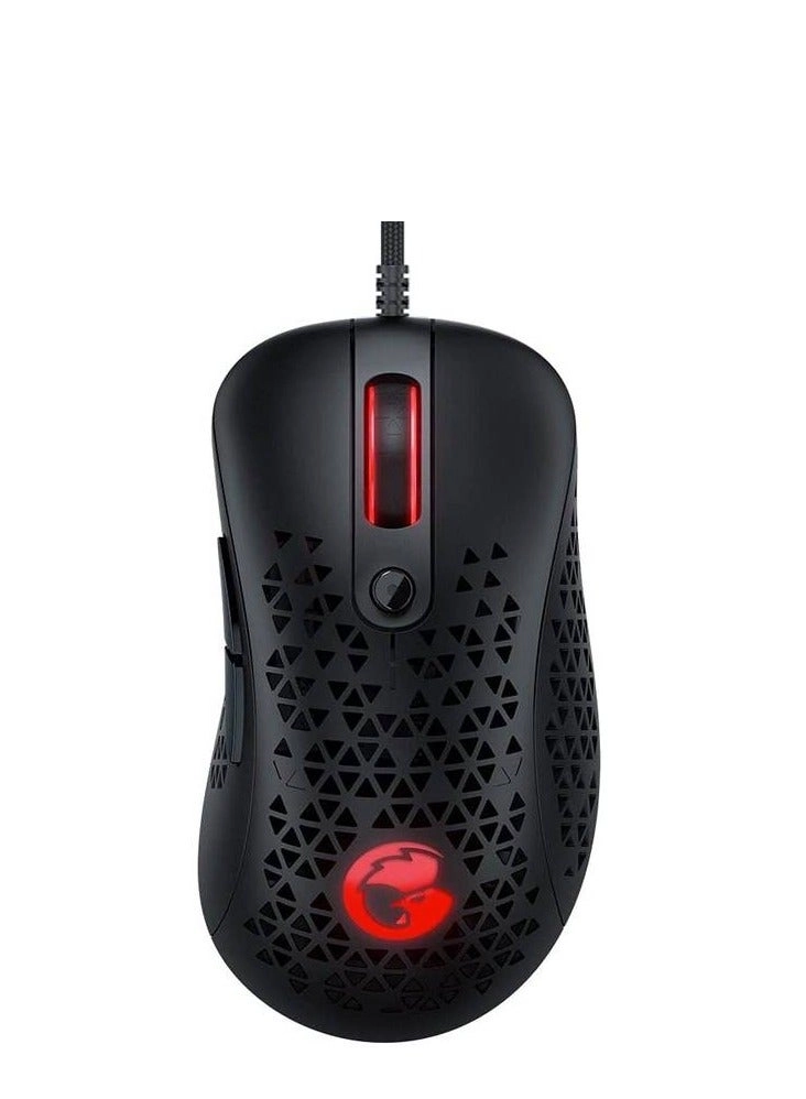 GM500 Ultralight Ergonomic Gaming Mouse - Wired