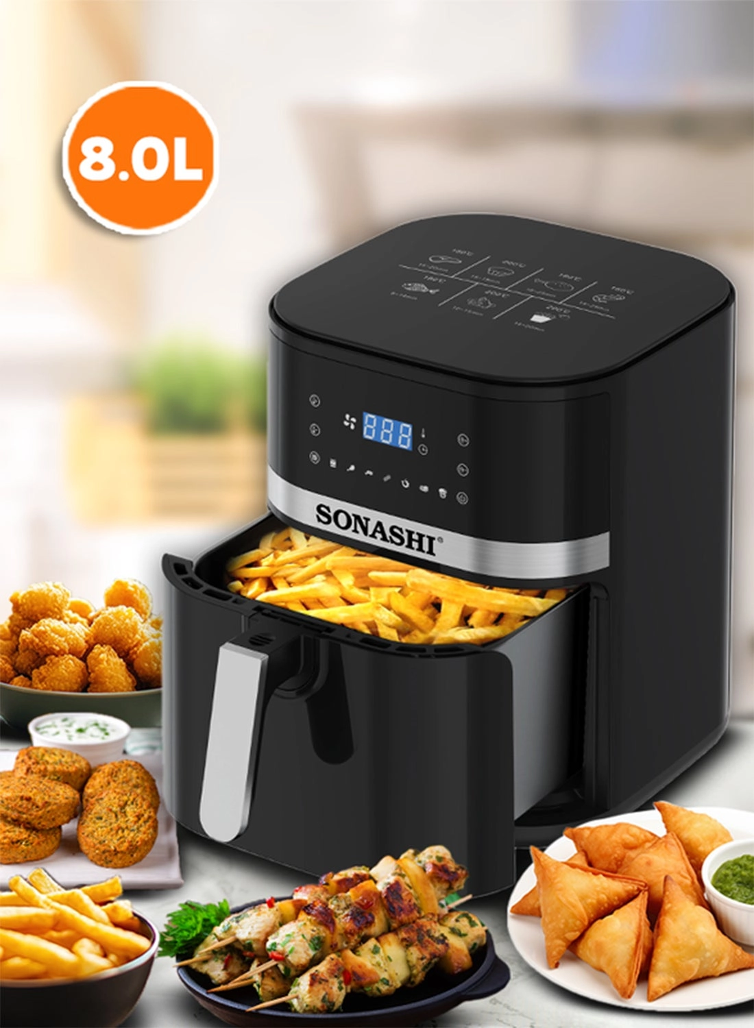 Digital Air Fryer SAF-800N