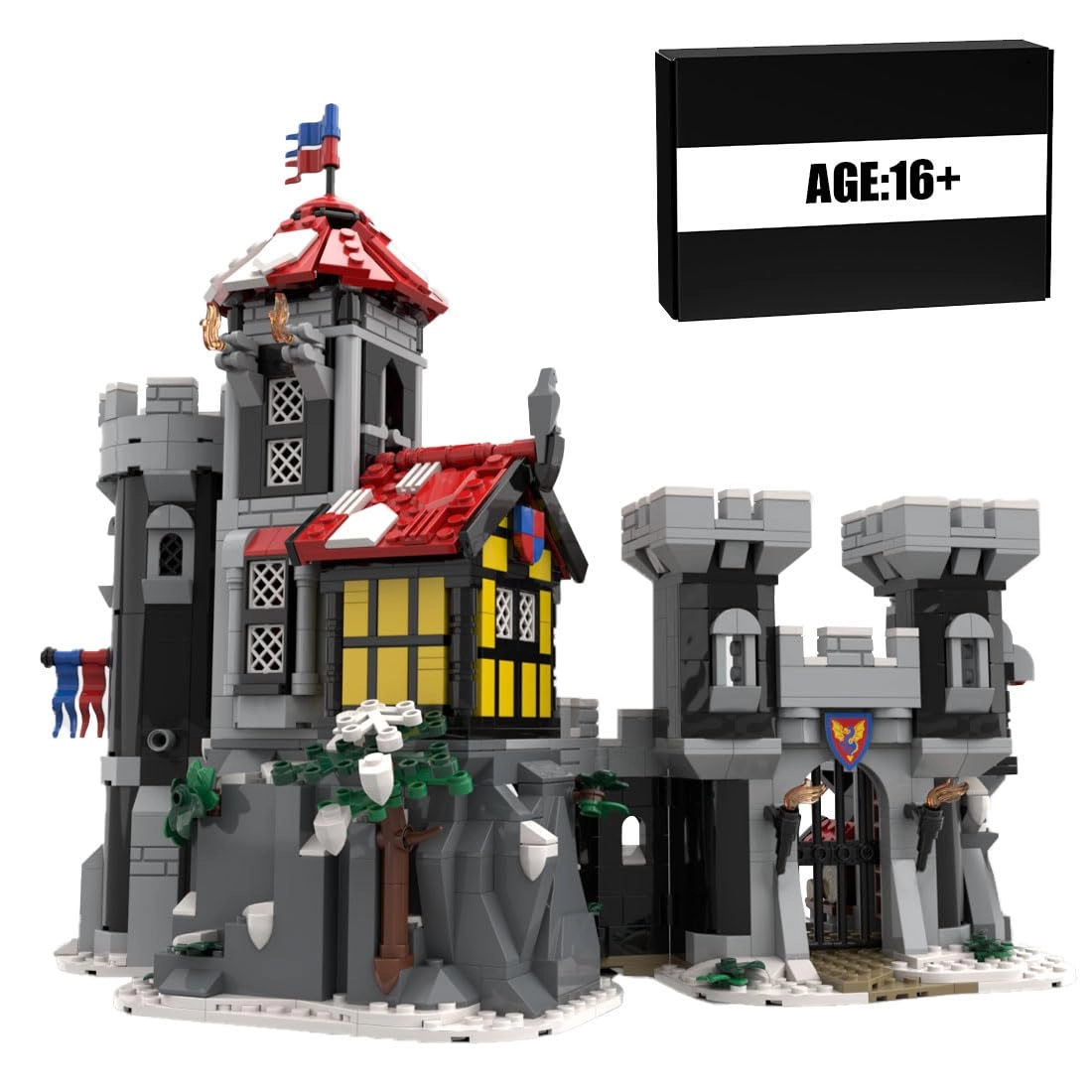 ConGamefun MOC-172863 - Dragon Knights Castle 1216 pcs