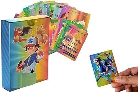 Pokémon Gold Foil Cards Pack - English 55pcs