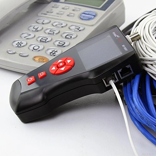 Smart Tester - RJ45 RJ11 Continuity PoE Wiring Diagram Test Port Tracking Cable Tracing