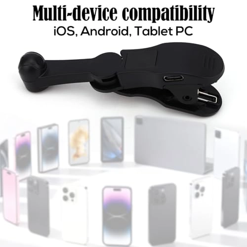 Smart Phone Auto Clicker - Speed Adjustable Anti-Slip Clip iPhone iPad Android