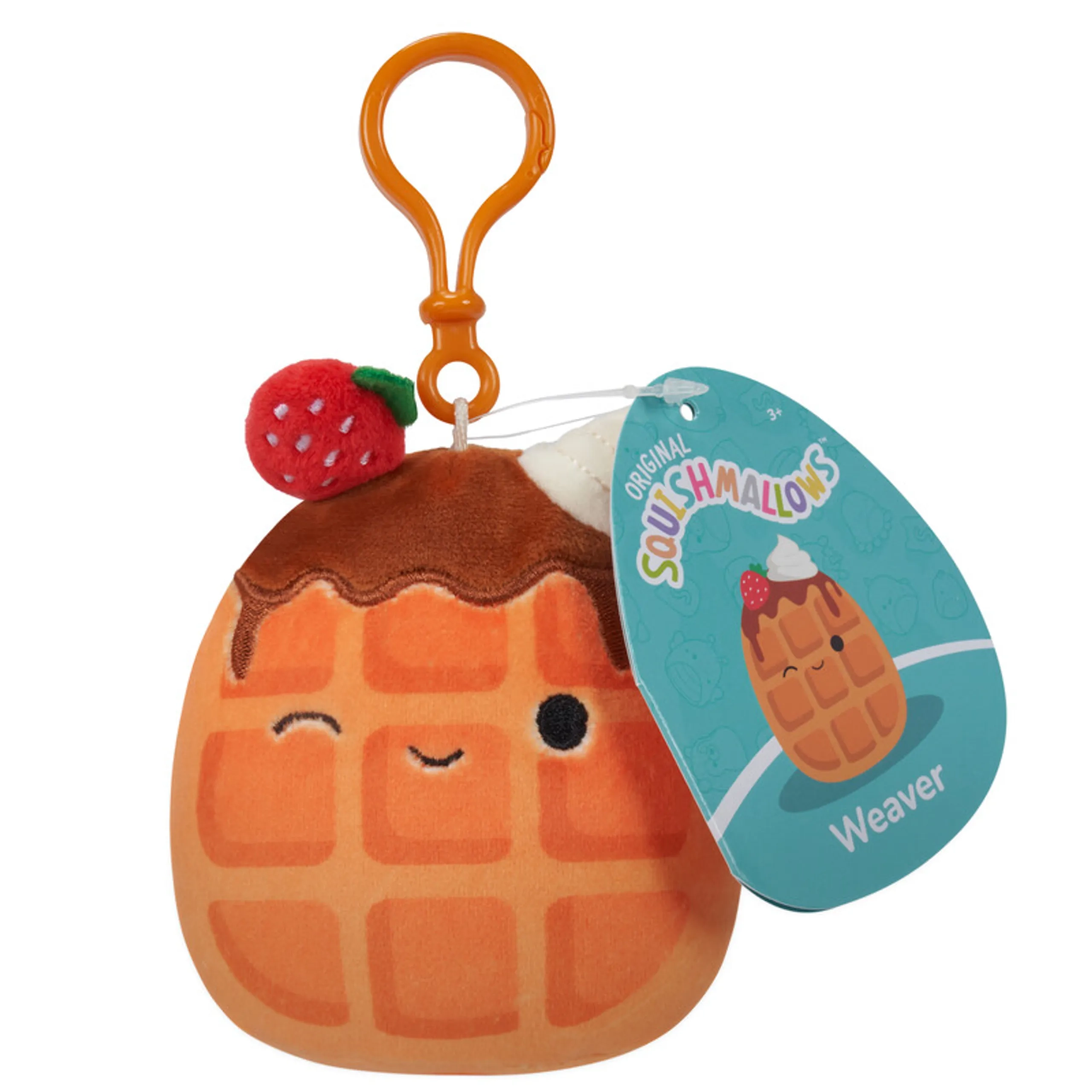 Weaver Waffle Little Plush Clip-On 9.9 cm