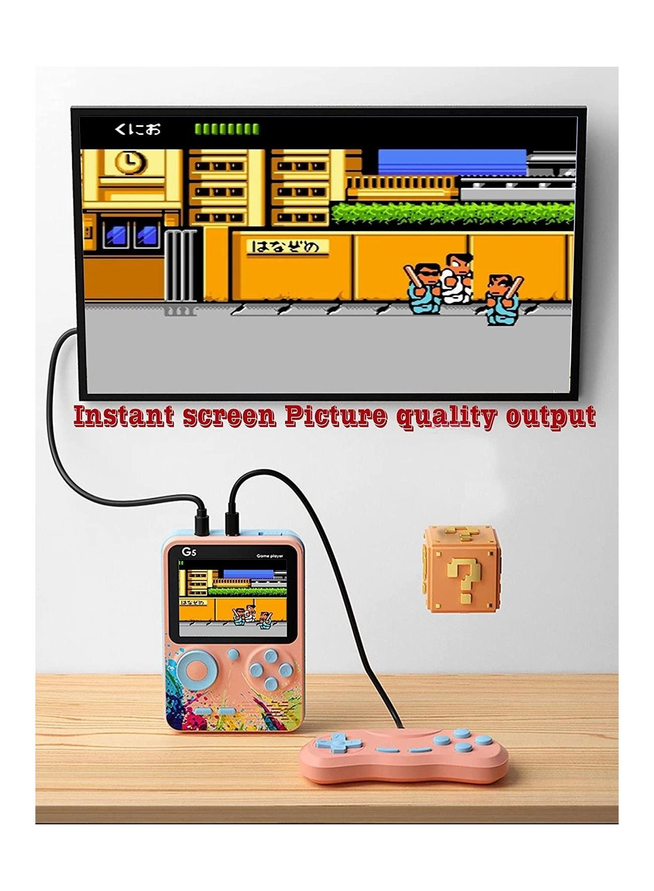 Handheld Game Console - 3.0-inch 500 Games