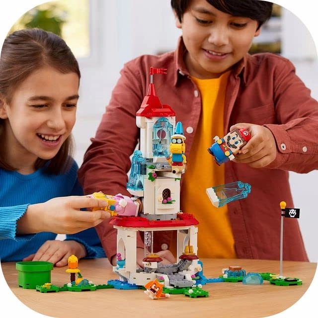Super Mario Cat Peach Suit and Frozen Tower Expansion Set (71407)