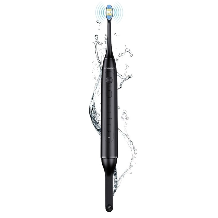 Smart Sonic Visual Electric Toothbrush - 40,000 strokes per minute 640 x 480 camera 5 cleaning modes