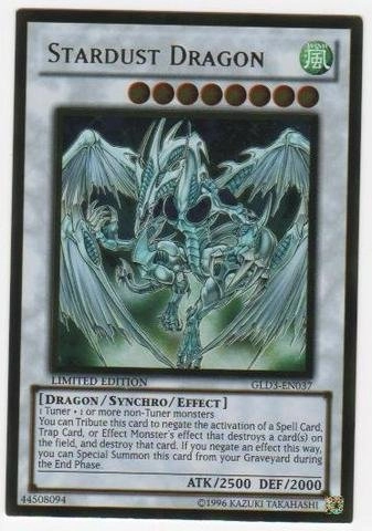 Yu-Gi-Oh! Stardust Dragon GLD3-EN037