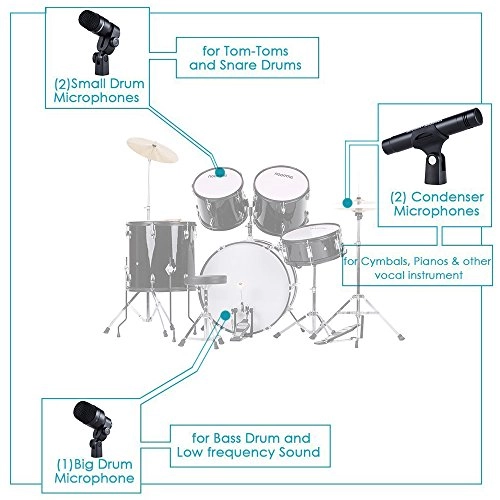 DMS-D7 Wired Microphone Kit
