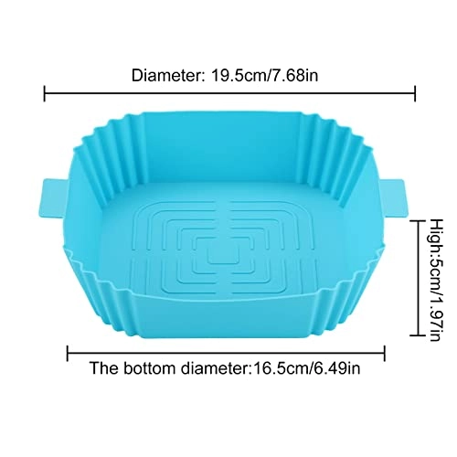 Air Fryer Silicone Pot - silicone 1 x Silicone Baking Pan