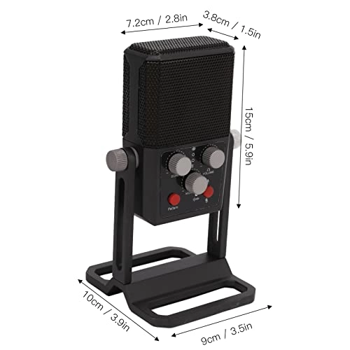 Condenser Microphone USB Microphone - Free Angle Control RGB Lighting Effects