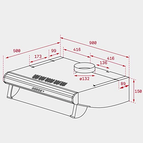 C 9310 - 254 Cubic Meters Per Hour 90cm