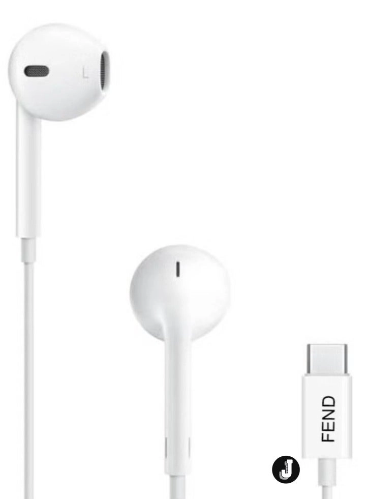 JAJEEK USB-C Earpods Wired Earbud