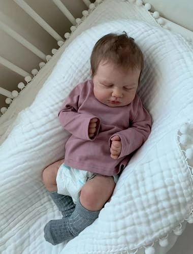 Reborn Baby Doll - 20 in Silicone Vinyl Ages 7+