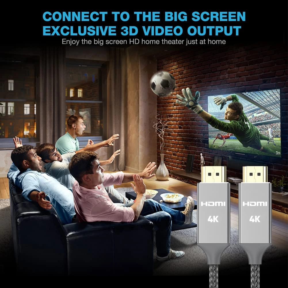 4K HDMI Cable - 1m with Ethernet