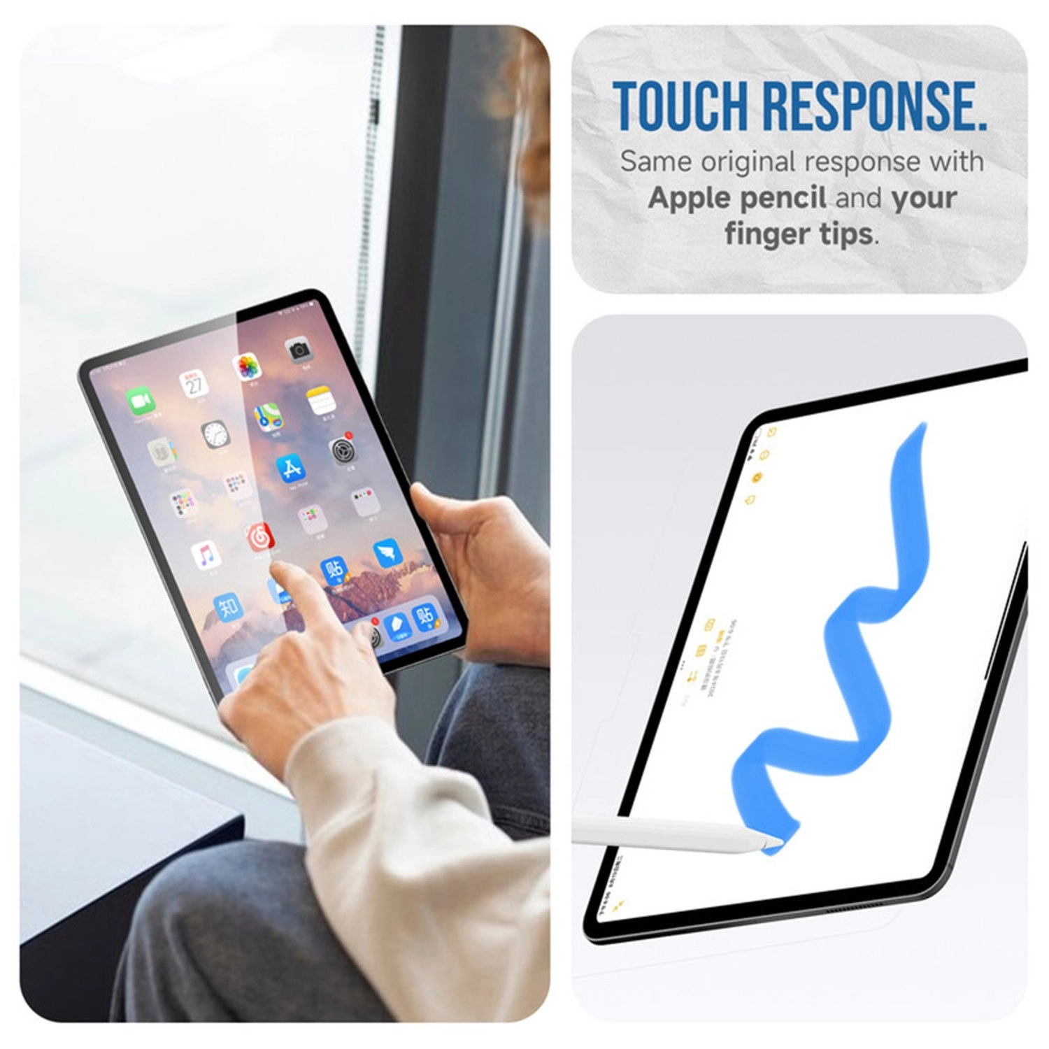 Clear Screen Protector for iPad 12.9
