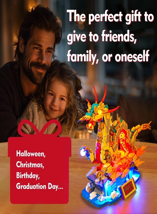LED Lighting (80112) - Auspicious Dragon Lego