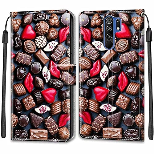 Wallet Case for Xiaomi Redmi 9 - PU Leather + Tpu