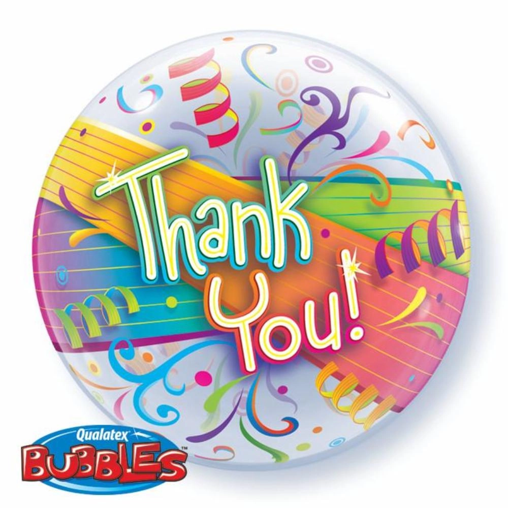 Party Zone Thank You Streamers - 1 pc