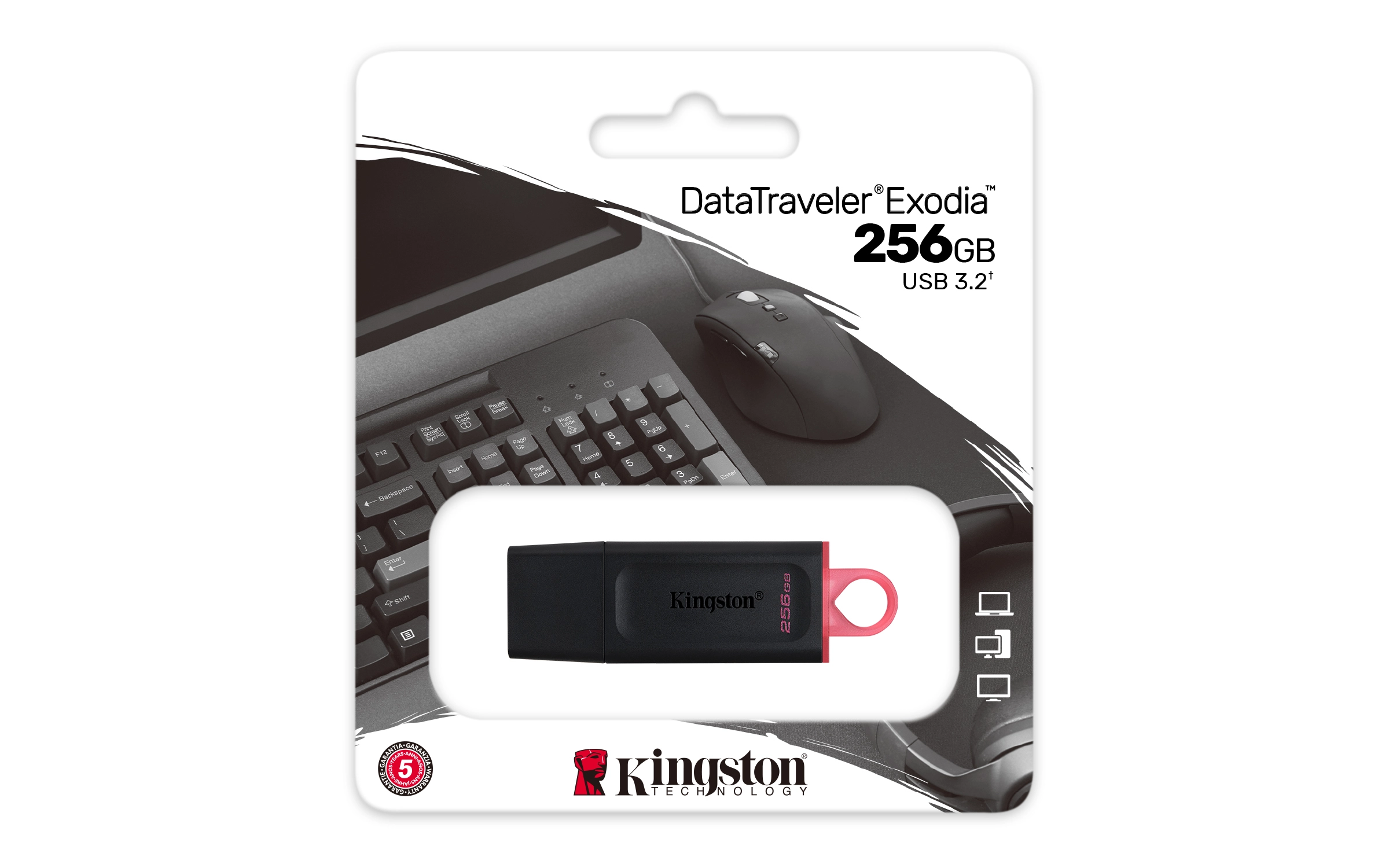 DataTraveler Exodia - USB 3.2 Gen 1 Type-A 64GB