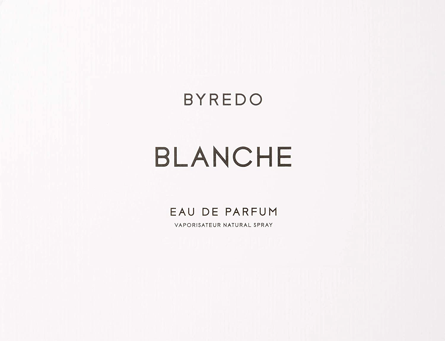 Blanche Eau de Parfum 100 ml