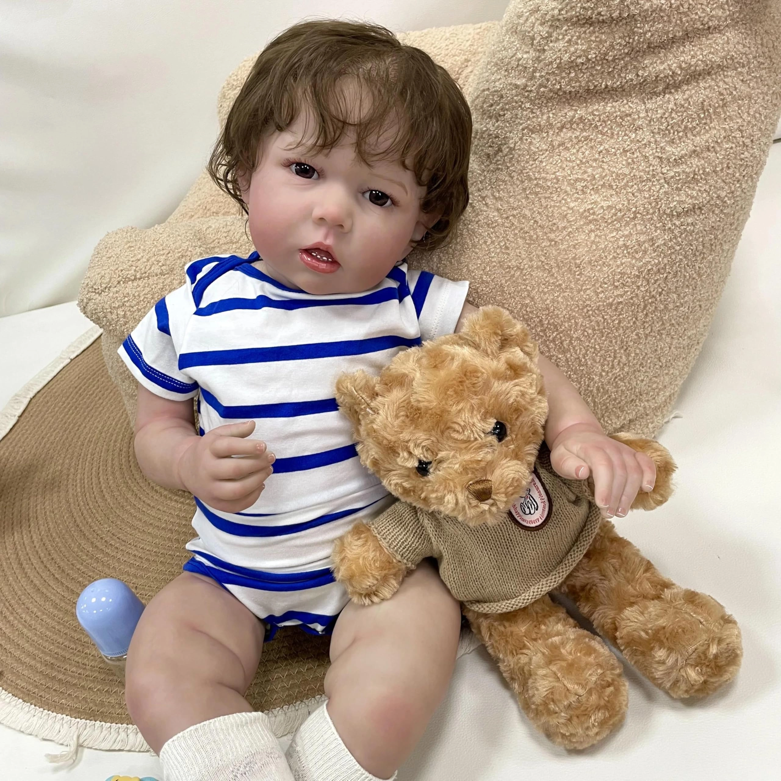 Nanjing Tianzeng Gifts Co.,Ltd Reborn Baby Doll - 20 Inch Full Vinyl Boy Ages 3+