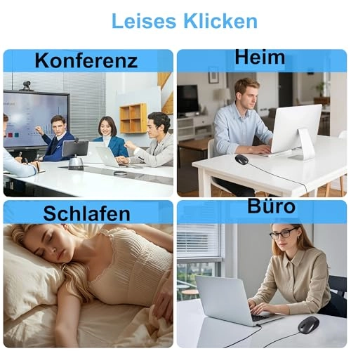 Mini USB C Wired Mouse - USB