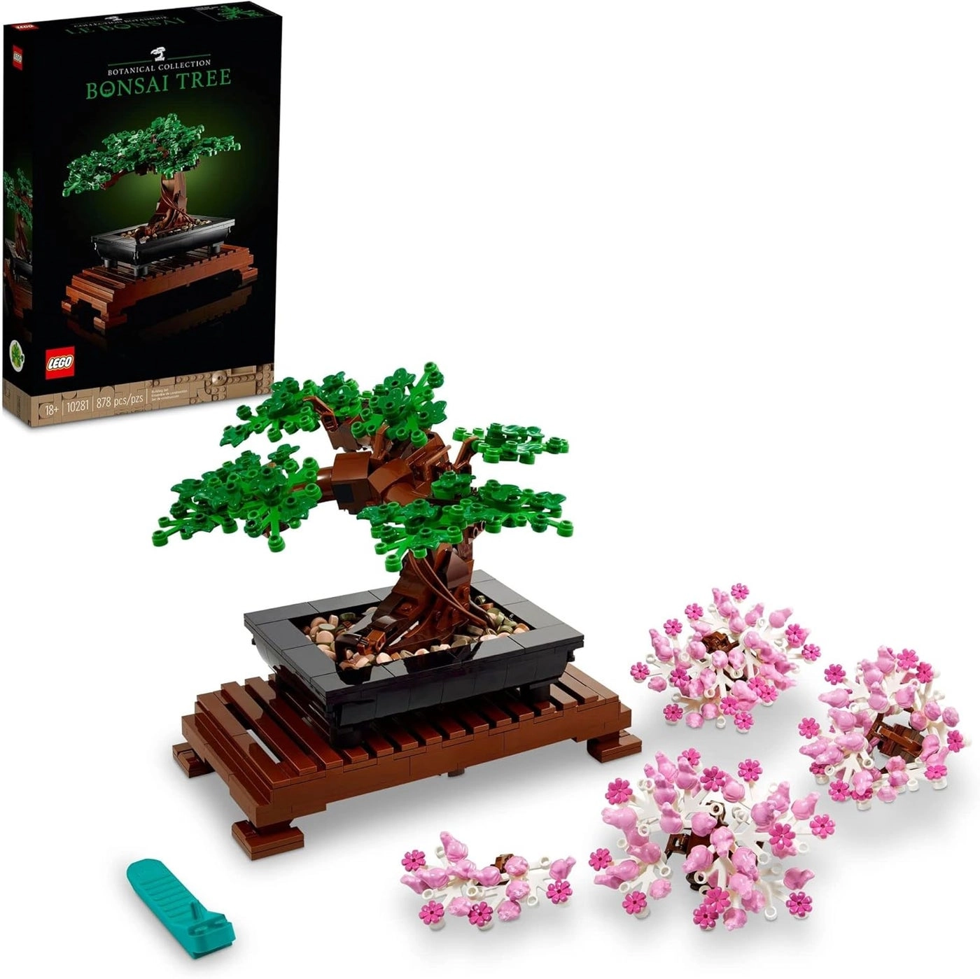 LEGO Icons Bonsai Tree (10281) - for Adults with Flowers