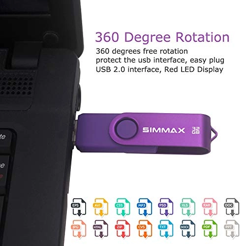 Swivel Thumb Drive - USB 2.0 32GB