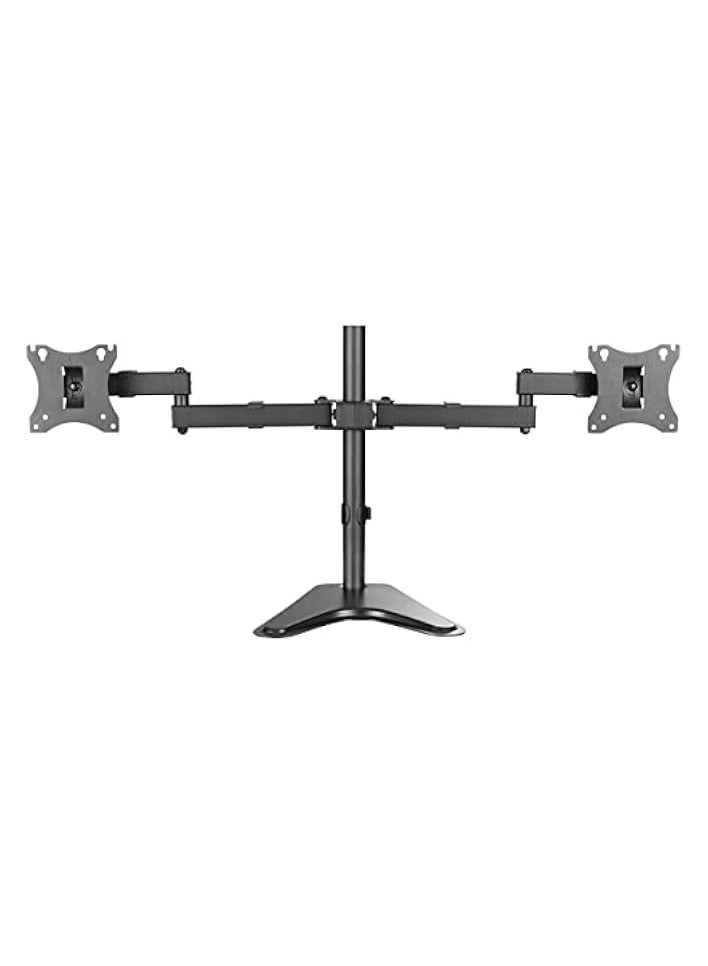 Dual Monitor Stand - 32 inch 75mm x 75mm 100mm x 100mm