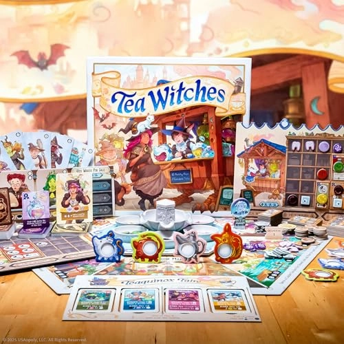 Tea Witches - Worker Placement