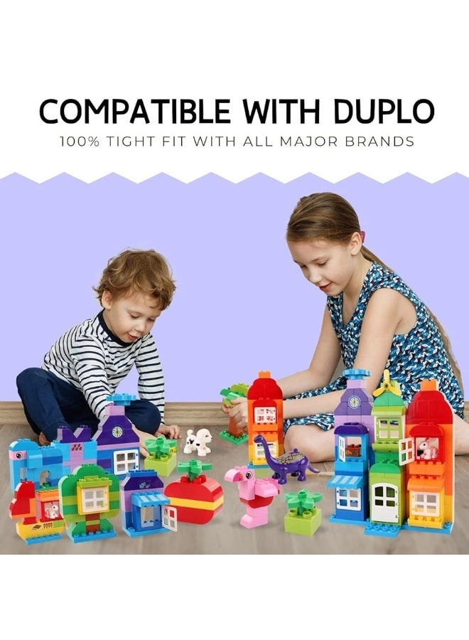 Big Building Blocks - 166 pcs Storage Box