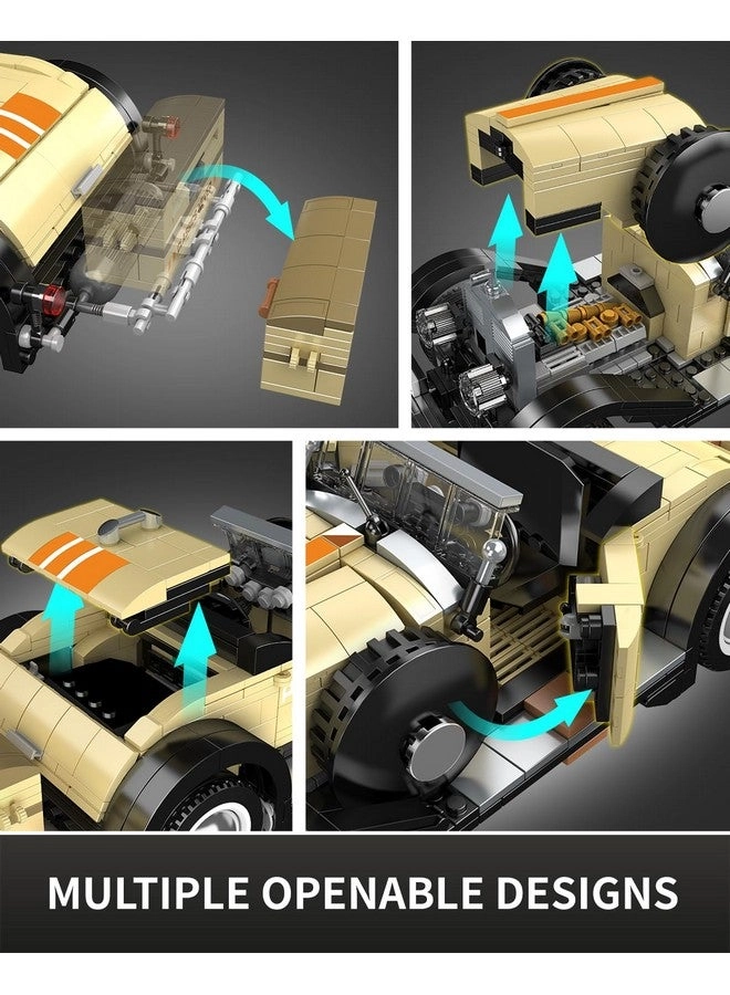 10115 Classic Vintage Car - 1:16 Scale 897 Pieces