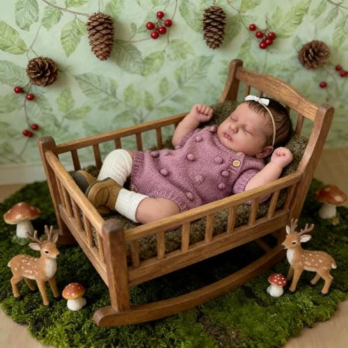 LOULOU Reborn Baby Doll - 20 Inch Soft Cloth Body & Vinyl Limbs Sleeping Ages 3+