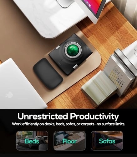 M512 Trackball Mouse - Bluetooth & 2.4GHz