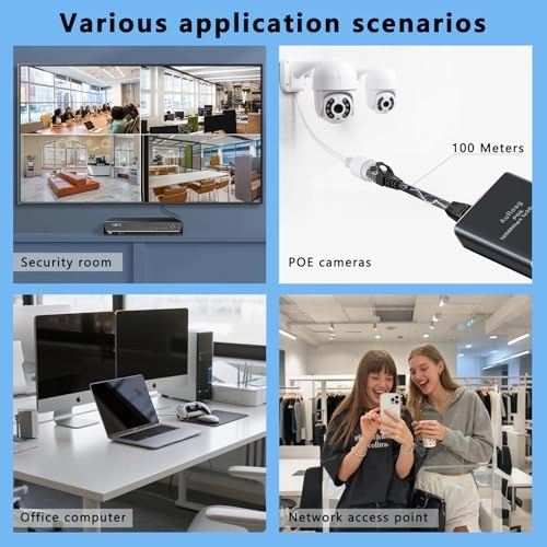 POE Switch 2Port - 3-ports