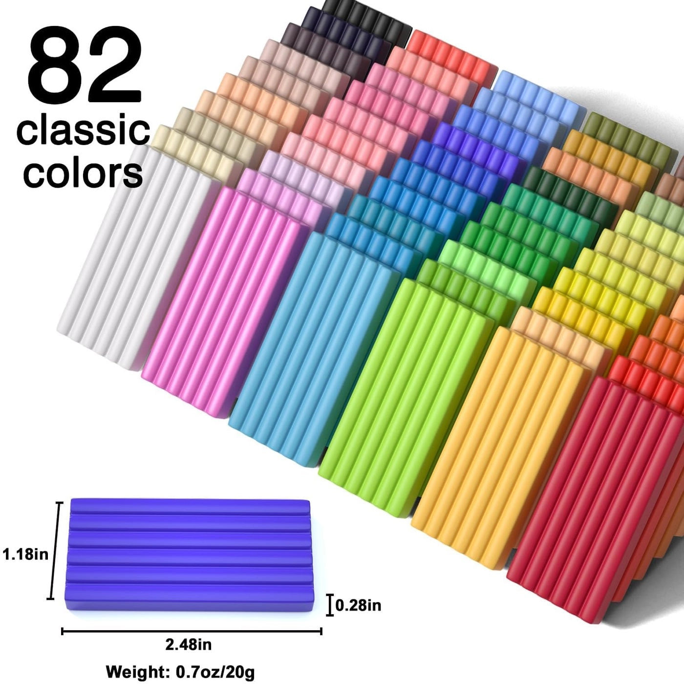 Polymer Clay Kit - 35 piece(s)