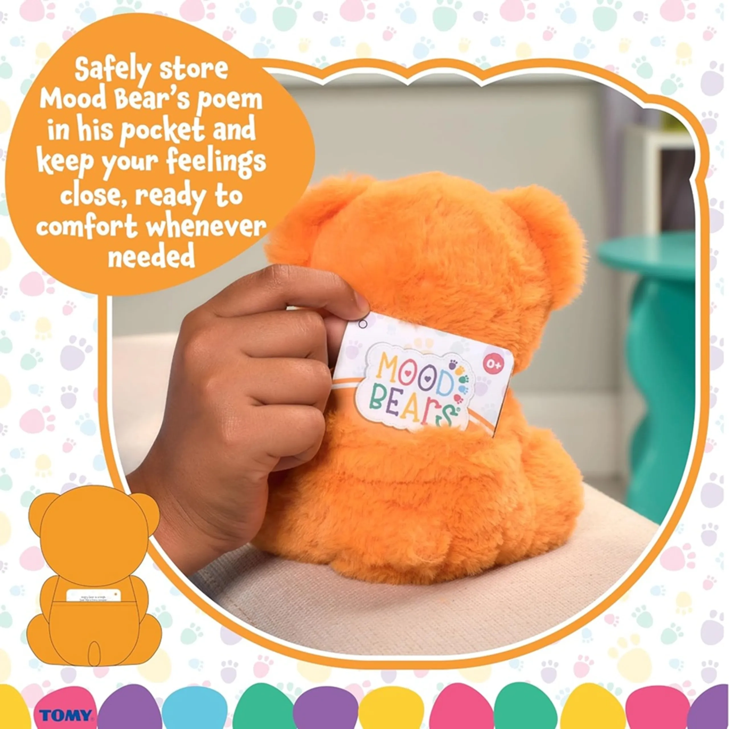 Mood Bears - Angry Bear - 18 cm