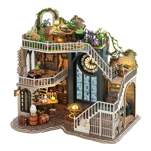 DIY Miniature House Kit - Magic Workshop 1:24