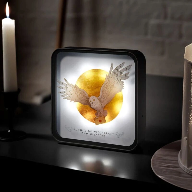 Harry Potter Acrylic Lamp Hedwig - Perspex Micro-USB