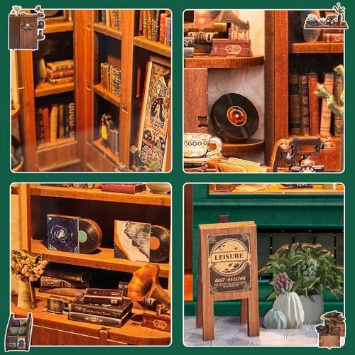 Book Nook (SL001) - DIY LED 3D Puzzle