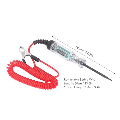 Automotive Circuit Tester - LED Voltage Display Test Probe Pen