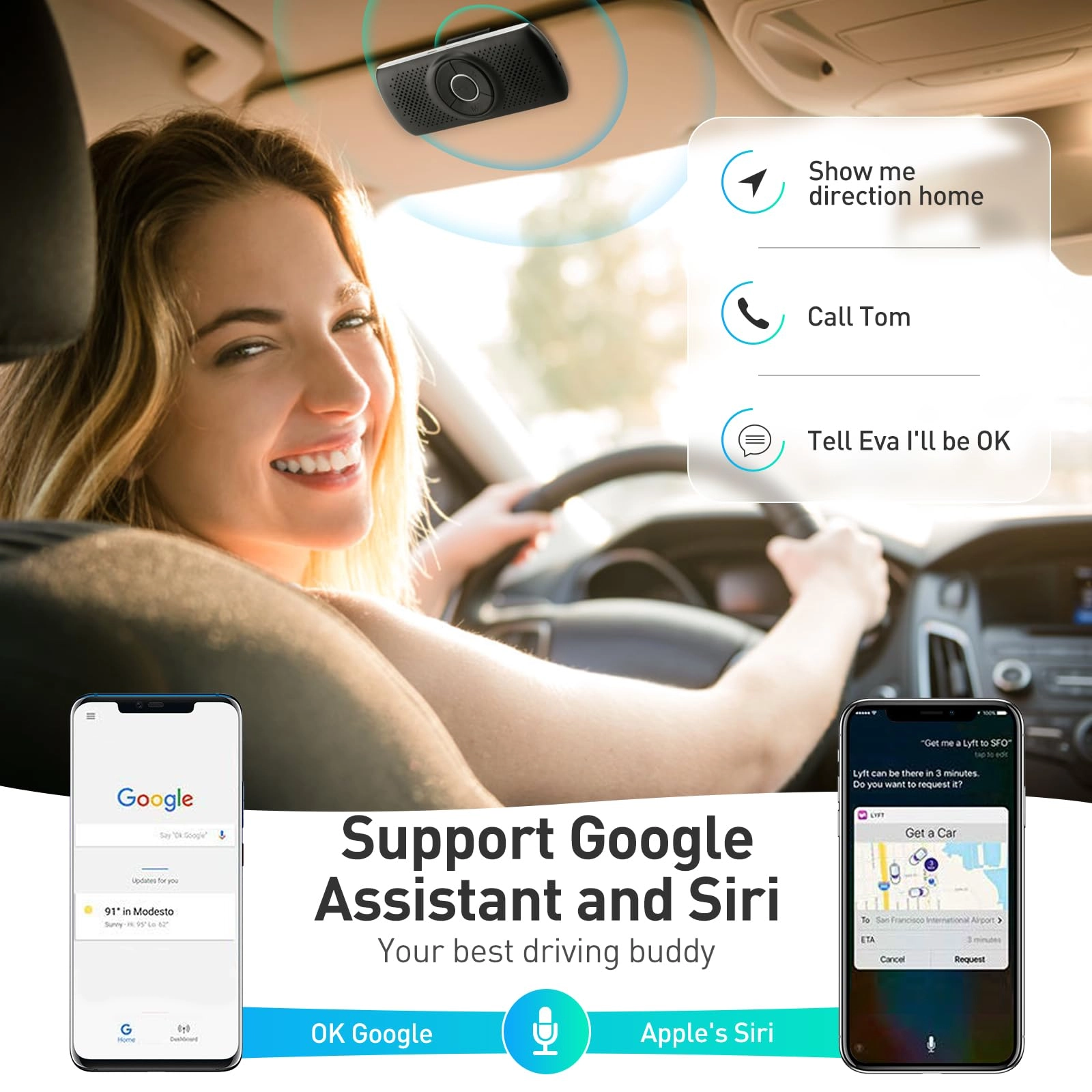 Car Speaker - Bluetooth 5.3 Wireless