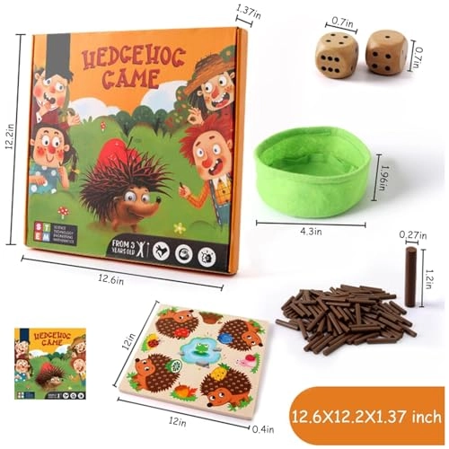 Hedgehog Board Game - 2 - 12 months 120 pieces