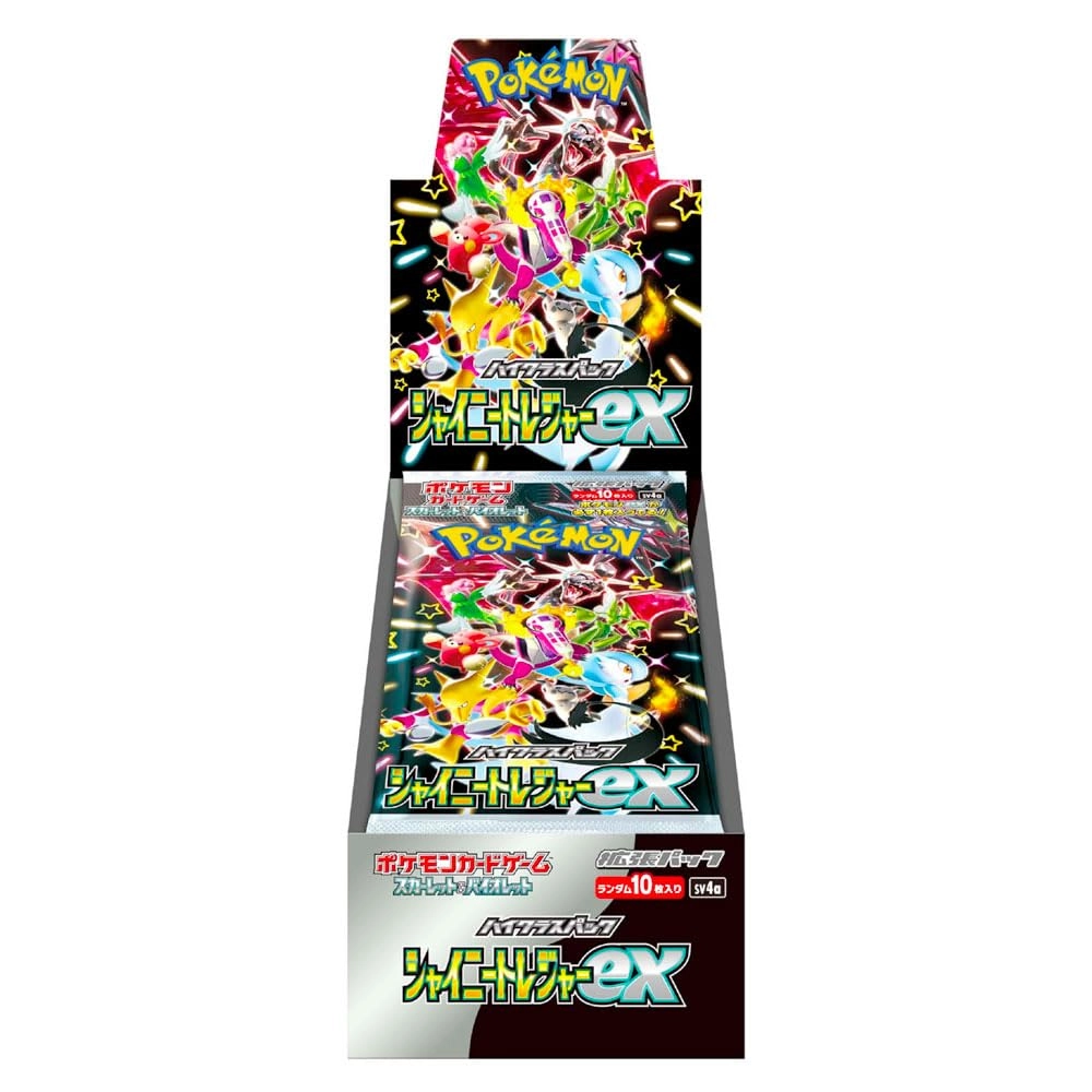Scarlet & Violet Shiny Treasure EX Booster Box - Japanese 10pcs