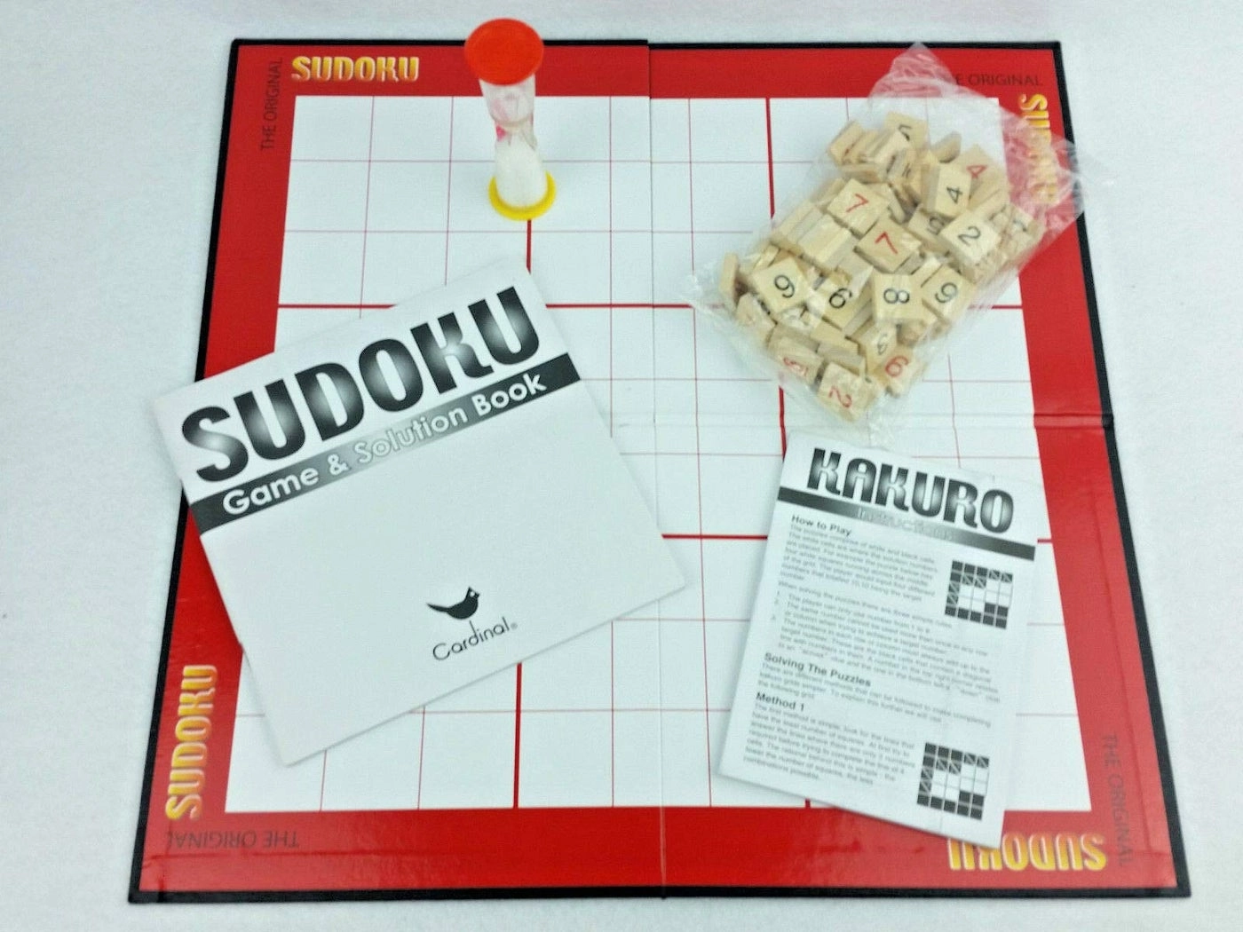 Sudoku/Kakuro Puzzle - 100 Games Wood Pieces